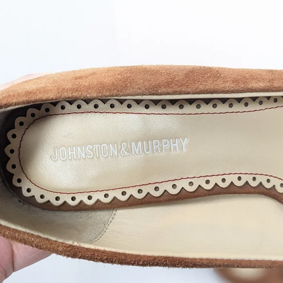 Johnston & Murphy suede wedges - Picture 8 of 16